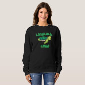 Lahaina Hawaii Zee Turtle Theme Trui (Voorkant volledig)