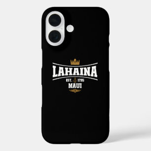 Lahaina Maui Antieke Scheepsanker Vlag 1795 Cadeau iPhone 16 Hoesje