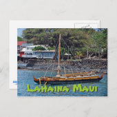 Lahaina Maui Briefkaart (Voorkant / Achterkant)