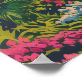 Lahaina Maui Hawaii Beach Coast Retro Poster (Hoek)