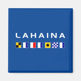 Lahaina Maui Nautical Maritime Signal Flags Magneet