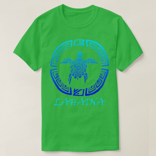 Lahaina, Maui  Retro Throwback Vacation Sou T-shirt (Design voorkant)