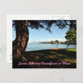 Lahaina Maui Scenic Postcard Briefkaart (Voorkant / Achterkant)