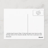 Lahaina Maui Scenic Postcard Briefkaart (Achterkant)