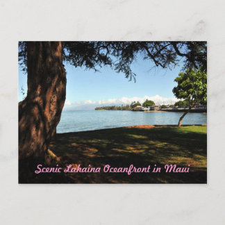 Lahaina Maui Scenic Postcard Briefkaart