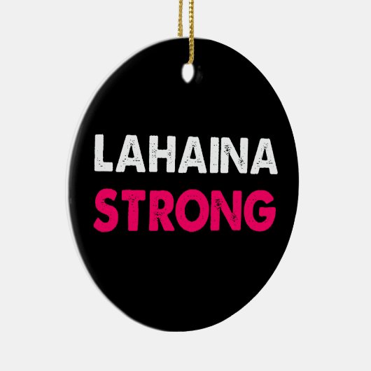 Lahaina Strong Keramisch Ornament (Rechts)