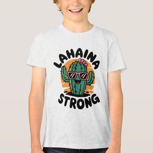 Lahaina Strong Tri-Blend Shirt (Voorkant)