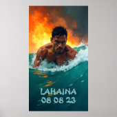 Lahaina Tribute Poster (Voorkant)
