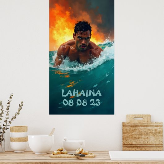 Lahaina Tribute Poster (Keuken)