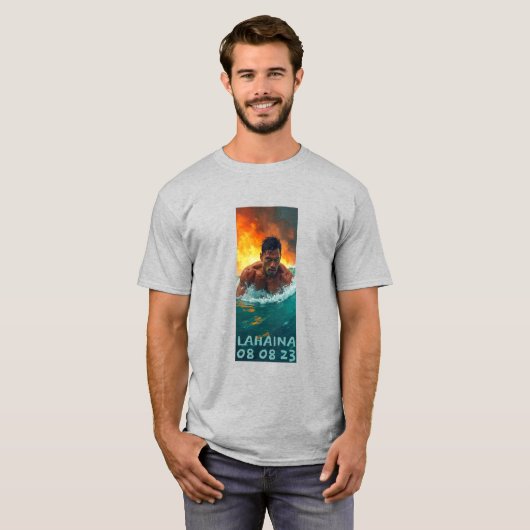 Lahaina Tribute T-shirt (Voorkant volledig)