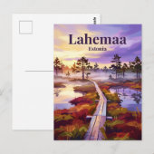 Lahemaa Nationaal Park Estland Briefkaart (Voorkant / Achterkant)
