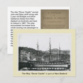 Lahiff Genealoy Briefkaart "Dover Castle" (Voorkant / Achterkant)