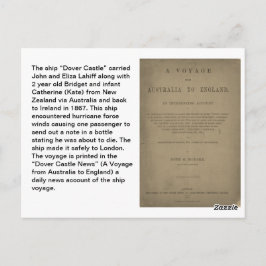 Lahiff Genealoy Briefkaart "Dover Castle"
