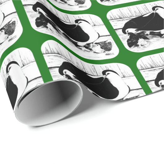 Lahore Duiven 1980 Cadeaupapier (Rol Hoek)