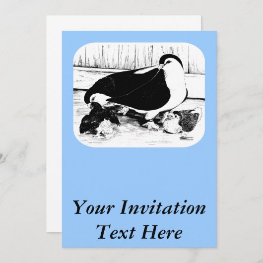 Lahore Duiven 1980 Kaart (Voorkant / Achterkant)