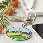 LAHORE MINAR-E-PAKISTAN SLEUTELHANGER (Zijkant)