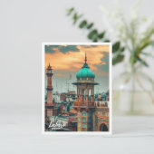 Lahore Pakistan Kunst reis beroemde plaats Briefkaart (Staand voorkant)