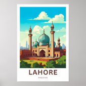 Lahore Pakistan Travel Print (Voorkant)