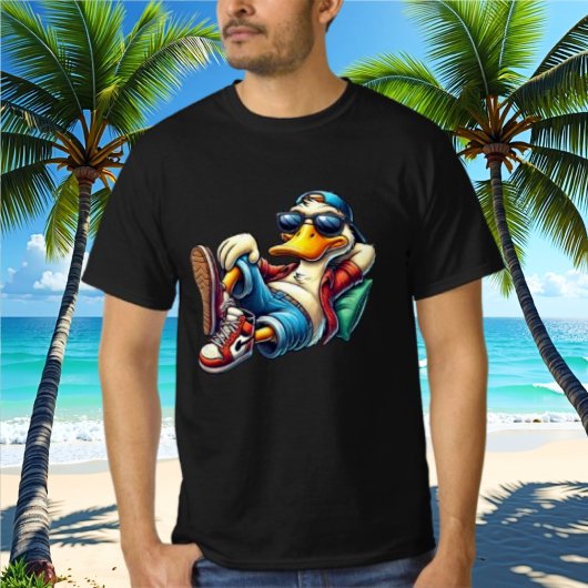 laid back duck T-shirt