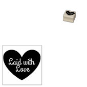 Laid with Love Chicken Egg Stamp Rubberstempel (Gestempeld)