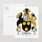 Laidlaw Family Crest Briefkaart (Voorkant / Achterkant)