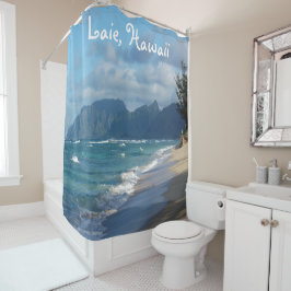 Laie Beach, Hawaii douchegordijn