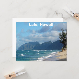 Laie Beach Hawaii Kaart
