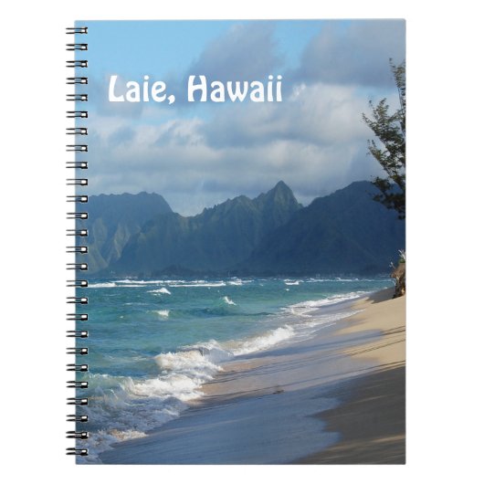 Laie Beach, Hawaii Notitieboek (Voorkant)