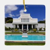 Laie Hawaii Temple Keramisch Ornament (Voorkant)
