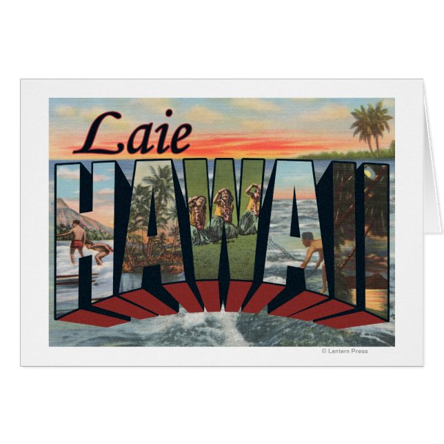 Laie, HawaiiLarge Letter ScenesLaie, HI (Voorkant Horizontaal)