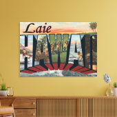 Laie, HawaiiLarge Letter ScenesLaie, HI Canvas Afdruk (Insitu (Woonkamer))