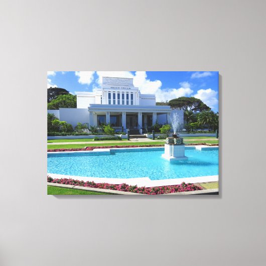Laie, Hormoon Hawaii Canvas Afdruk (Voorkant)