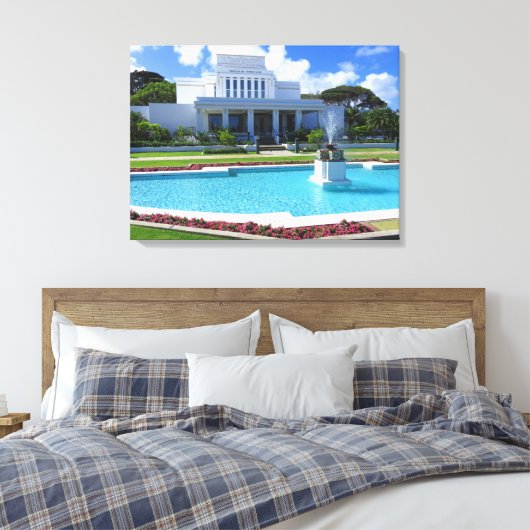Laie, Hormoon Hawaii Canvas Afdruk (Insitu (Slaapkamer))