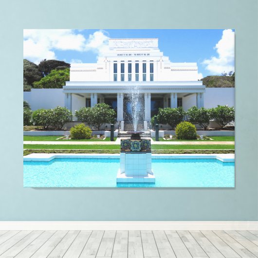 Laie, Hormoon Hawaii Canvas Afdruk (Insitu (Houten vloer))