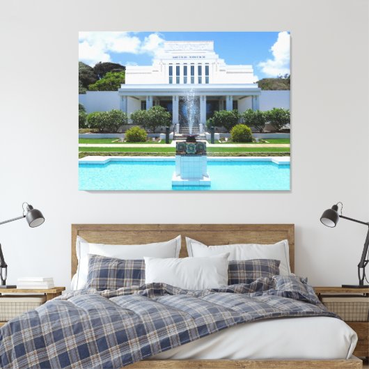 Laie, Hormoon Hawaii Canvas Afdruk (Insitu (Slaapkamer))