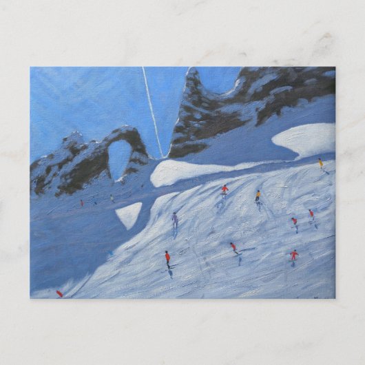 L'aiguille Percee Tignes 2009 Briefkaart (Voorkant)