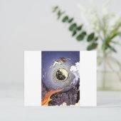 laika briefkaart (Staand voorkant)