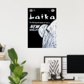 Laika comic cover poster (Thuiskantoor)