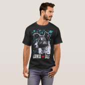 Laika - Eerste Hond Astronaut T-shirt (Voorkant volledig)