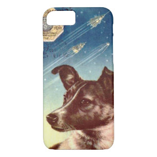 Laika Het Russische hoesje van de Ruimtedog iPhone