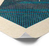 Laika, Sovjet-ruimtehond — retro-ruimte Poster (Hoek)