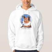Laika Sovjet Space Dog 1957 Hoodie (Voorkant)