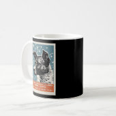 Laika Space Dog Product  Ccccp Sovjet Rusland Koffiemok (Voorkant links)