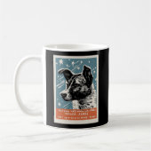 Laika Space Dog Product  Ccccp Sovjet Rusland Koffiemok (Links)