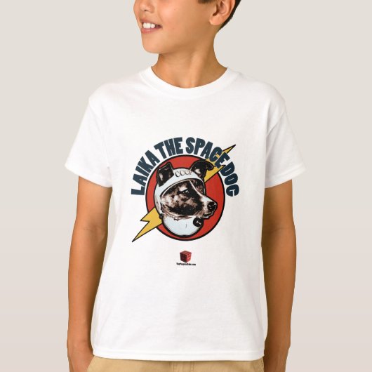 Laika The Space Dog: Kinder T-shirt (Voorkant)