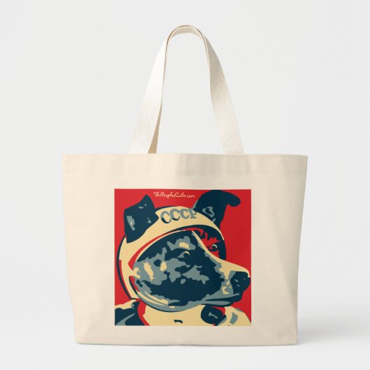 Laika The Space Dog - Laika: OHP Bag Grote Tote Bag (Voorkant)