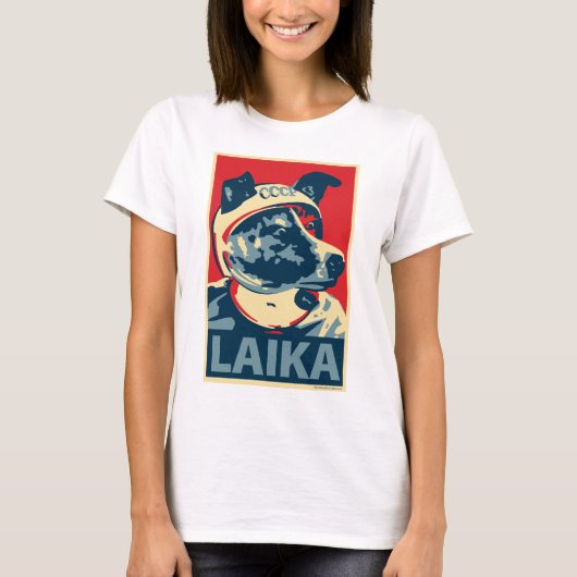 Laika The Space Dog - Laika: OHP Dames Top (Voorkant)