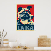 Laika The Space Dog - Laika: Poster OHP (Keuken)