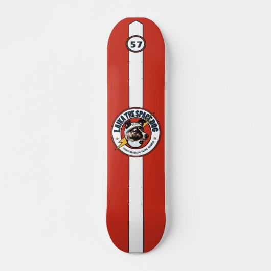 Laika The Space Dog Old School #57: 70s Skateboard (Voorkant)