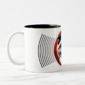 Laika - toestel voor het overbrengen van ruimtehon tweekleurige koffiemok (Links)